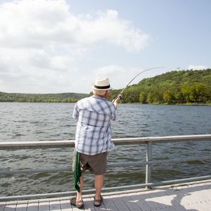 Choose a water activity at the Greenleaf State Park docks, from fishing to boat rentals. Photo by Lori Duckworth/Oklahoma Tourism.