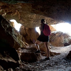 Experience all the thrills of wild caving at Alabaster Caverns State Park in Freedom. Photo by Lori Duckworth.