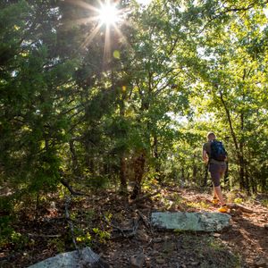 Arrowhead State Park offers scenic hiking trails, access to Lake Eufaula and a spectacular golf course. Photo by Lori Duckworth/Oklahoma Tourism.