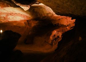 Explore one of the largest natural gypsum caves in the world with the Oklahoma RoadTrip Team at Alabaster Caverns State Park after they devour some cheese enchiladas at Taco Village.