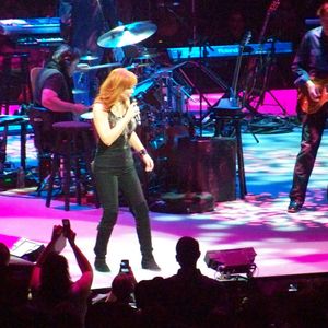 Reba McEntire performs live at the Chesapeake Energy Arena in Oklahoma City on January 15, 2011.