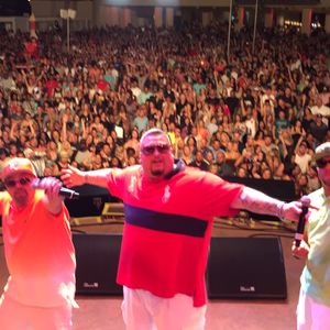 Color Me Badd performing at Mandalay Bay Beach, Las Vegas, Nevada, 2016