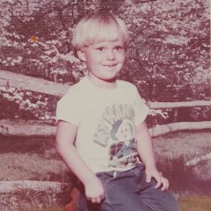 Bryan White in 1977 at age 3