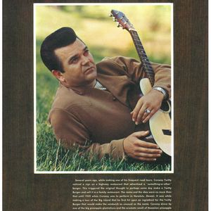 The back of the Twitty Burger menu reveals the story behind Conway Twitty's restaurant.