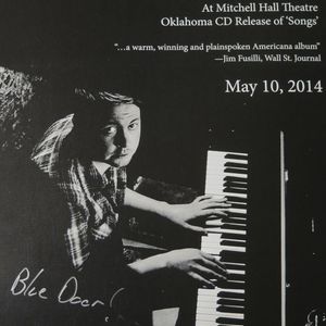 John Fullbright poster on the wall at The Blue Door