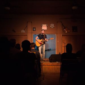 John Fullbright performing at The Blue Door in 2009