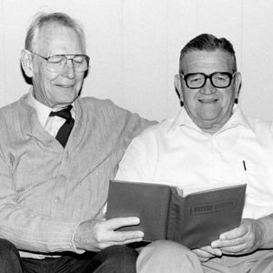 Leon McAuilffe and Eldon Shamblin