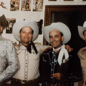 Bob Wills and his brothers.  From left to right: Billy Jack, Johnny Lee, Bob and Luke Wills. 