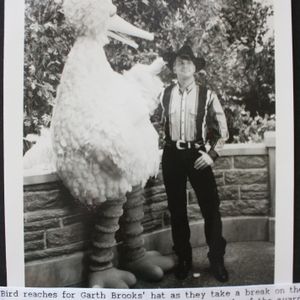 Garth Brooks appeared on an episode of "Sesame Street" in 1994.