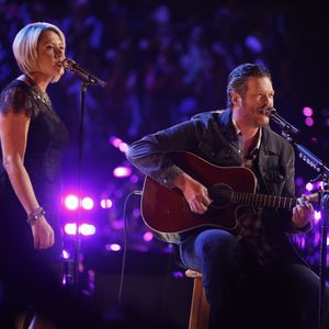 Blake Shelton performs live on NBC's "The Voice."