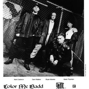 Color Me Badd press photo for Giant records and their 1993 Time & Chance album