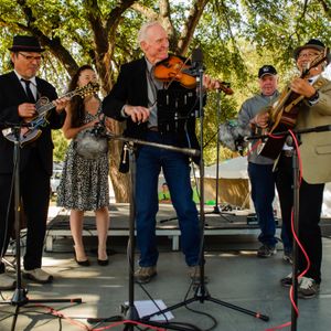Byron Berline performs with The Blueside of Lonesome at the 2014 Oklahoma International Bluegrass Festival in Guthrie