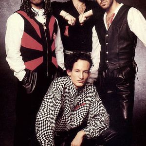 Portrait of Color Me Badd in Big Bopper magazine