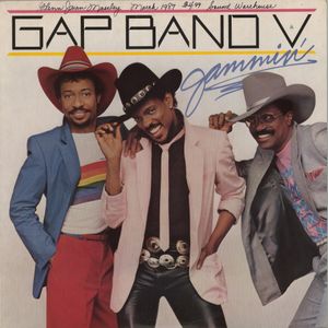 The Gap Band released "Gap Band V: Jammin'" in 1983.
