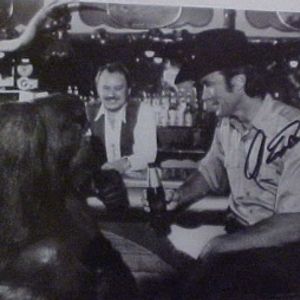 Autographed photo of Clint Eastwood from Rawhide