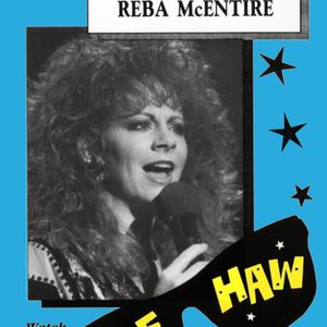 This poster advertises Reba McEntire's appearance on "Hee Haw."
