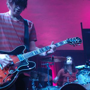 Matthew Followill performs live with his band the Kings of Leon.
