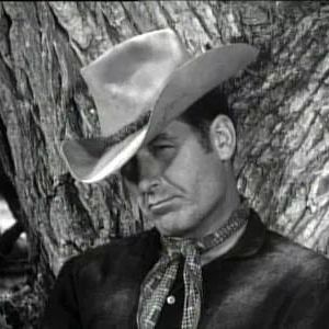 Sheb Wooley on the set of Rawhide