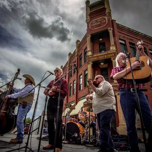 The Byron Berline Band performs in Guthrie in 2015