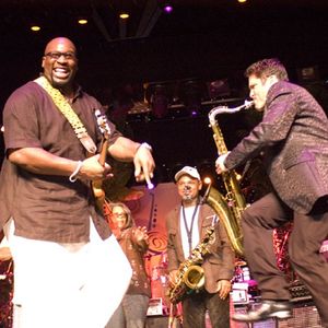 Wayman Tisdale & Dave Koz performing at the Dave Koz & Friends Smooth Jazz Cruise in 2006