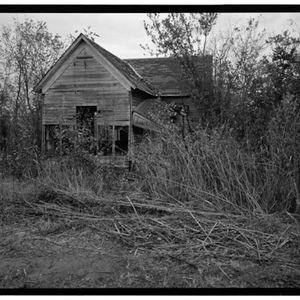 Woody Guthrie's childhood home, known as The London House. 