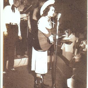 Wanda Jackson and Hank Thompson playing for the first time at Trianon in Oklahoma City in 1953.
