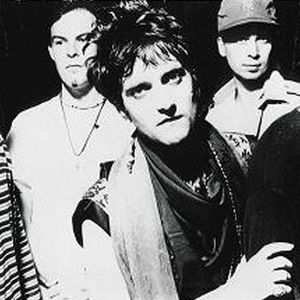 The Chainsaw Kittens (left to right) Mark Metzger, Aaron Preston, Tyson Meade, Clint McBay and Trent Bell in a 1992 photograph 