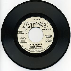 Jesse Ed Davis released his version of "Alcatraz" in 1972.  The song was written by fellow Oklahoman, Leon Russell.  