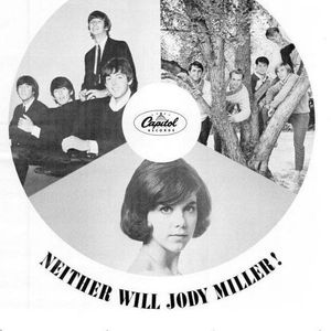 Mid-1960's Capitol Records advertisement featuring Jody Miller, The Beatles and The Beach Boys