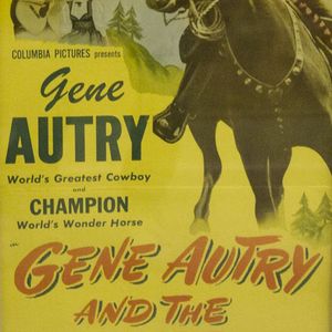 Gene Autry and his horse, Champion, were the stars of countless films in the 1930s, 1940s and 1950s.