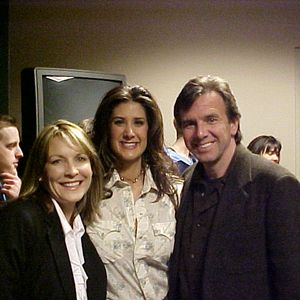 Kellie with her record producer Dann Huff and his wife Sheri
