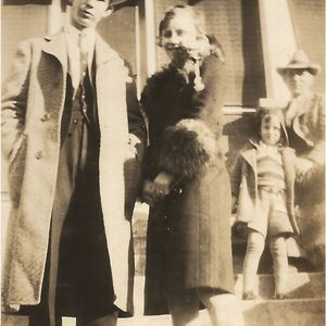 Albert Brumley and his wife Goldie in the early 1930's