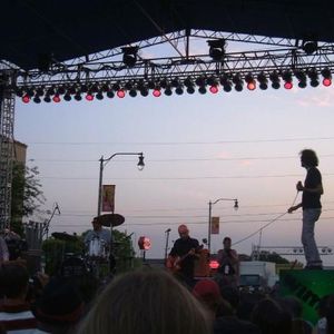 Chainsaw Kittens performing at the first annual Norman Music Festival in 2008