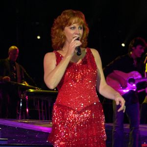 Reba McEntire performing at Meadowbrook in New Hampshire in 2008.