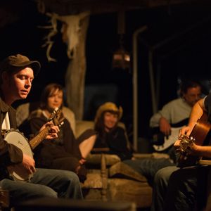 John Fullbright playing with Joel Melton in Regency, Texas in 2009