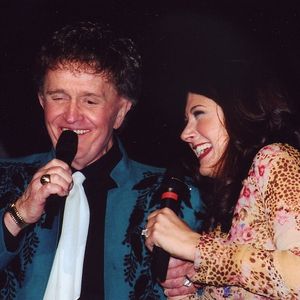 Kellie pictured with Bill Anderson onstage at the Grand Ole Opry