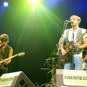 Kings of Leon performing at the 2007 Festival Internacional de Benicàssim (FIB) in Benicàssim, Spain.