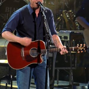 Blake Shelton performs live at the 2013 Healing in the Heartland concert at Chesapeake Energy Arena in Oklahoma City.