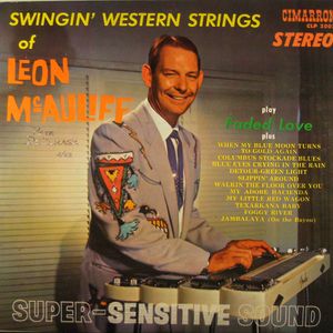 Album cover for the 1964 Starday Records release of Swingin' Western Strings of Leon McAuliffe