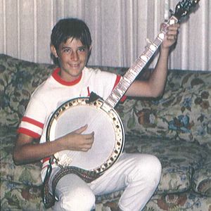 From a very young age, Vince Gill usually had an instrument in his hands.