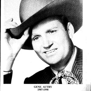 Gene Autry was known as America's Favorite Singing Cowboy.