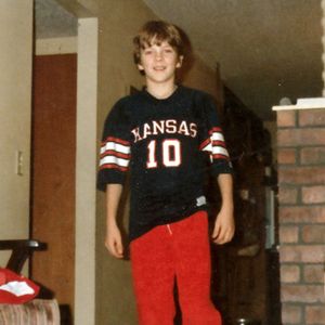 Joe Don Rooney as a child