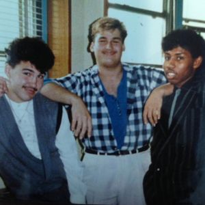 Left to right: Mark Calderon, Bryan Abrams and Kevin Thornton