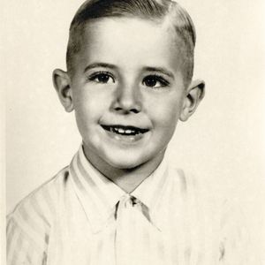 Vince Gill poses for his Cleveland Elementary School photo at age 5.
