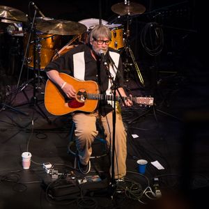 Tom Skinner opening for John Fullbright's 2014 CD release show at Mitchell Hall in Edmond.