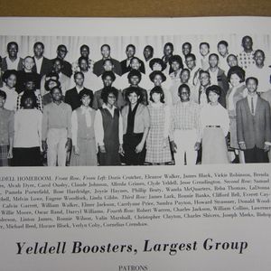Ronnie Wilson pictured in his homeroom picture at Booker T. Washington High School on the fourth row, sixth from the left. 