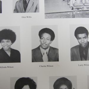 Charlie Wilson of The Gap Band is pictured in the Booker T. Washington High School yearbook in his senior year.