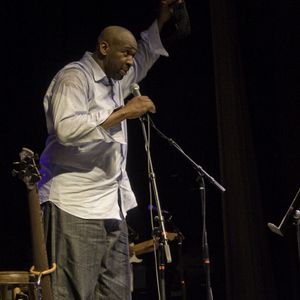 Wayman Tisdale performing in 2008