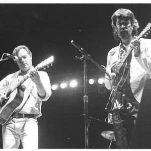 Mason Williams and Rod McKuen performing in Little Rock in 1985
