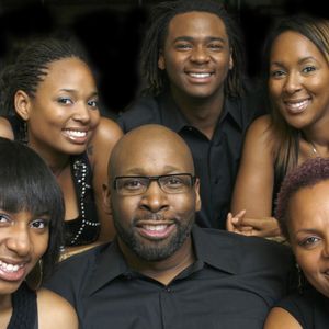 Wayman Tisdale with his family in 2008